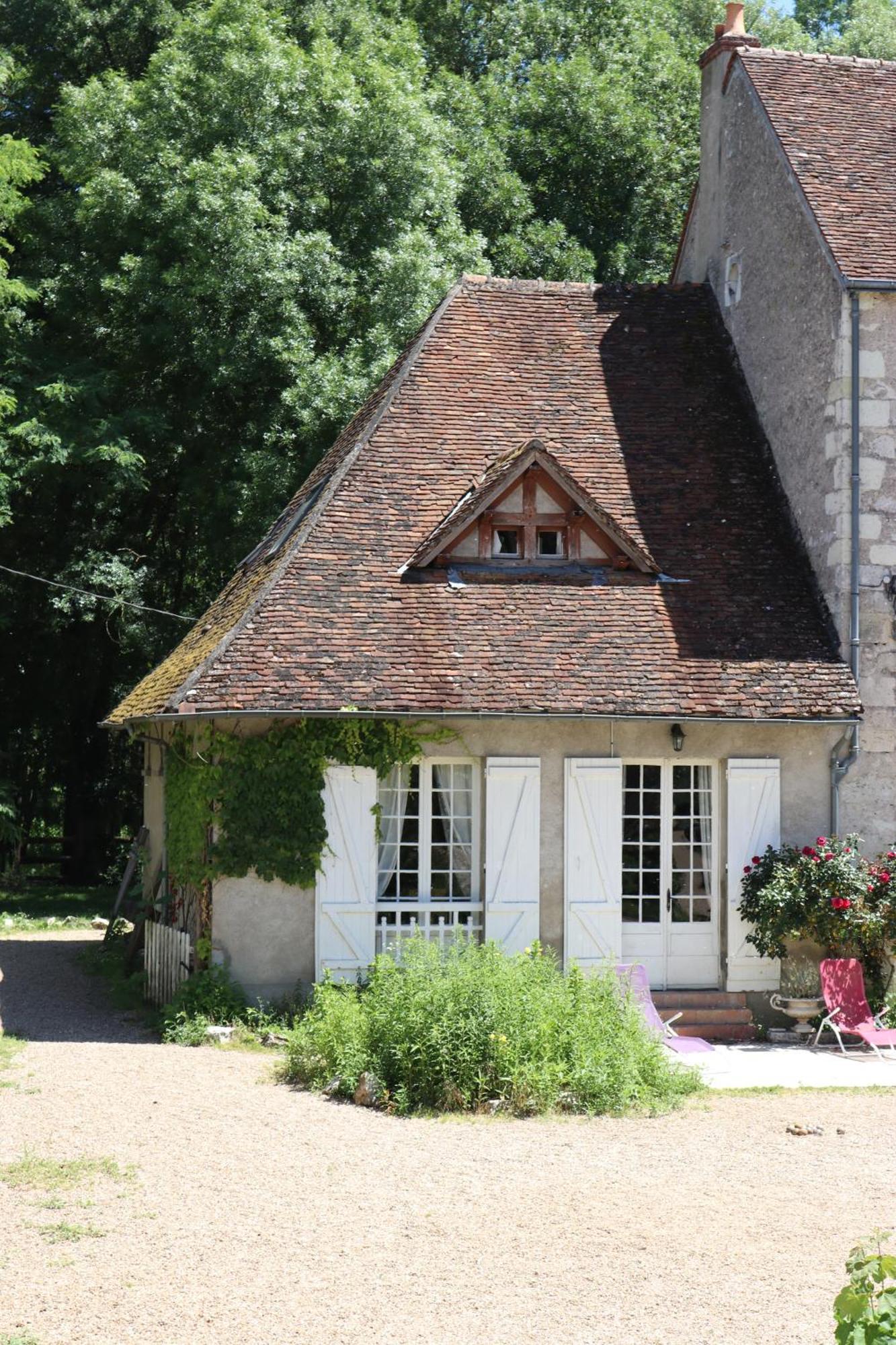 Maison D'Hotes Moulin Du Bas Pese Mont-près-Chambord Zimmer foto